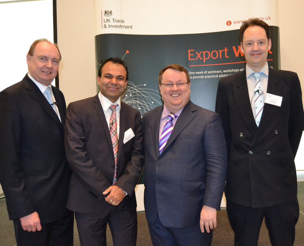 DotSquares provides their expertise and knowledge to help launch UKTI Export Week 2014