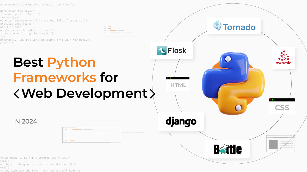 Best Python Frameworks For Web Development In 2024